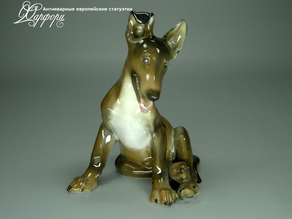 Купить фарфоровые статуэтки Rosenthal, Щенок овчарки, Германия